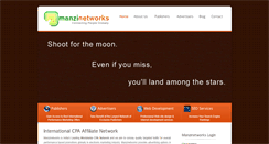 Desktop Screenshot of manzinetworks.com